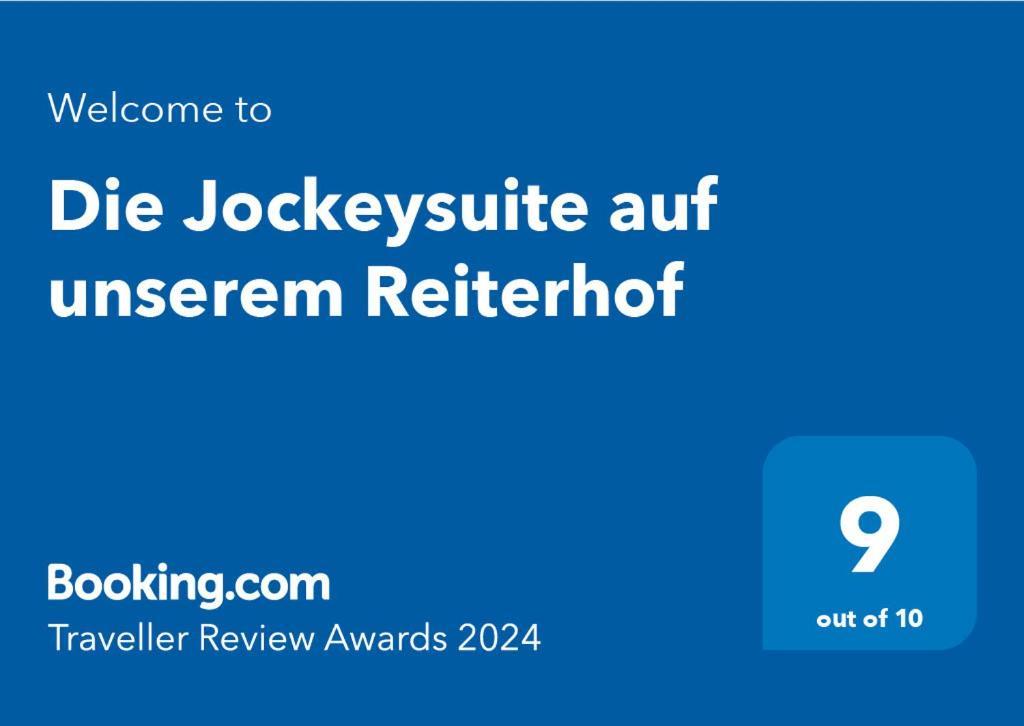 "Die Jockeysuite" Auf Unserem Reiterhof Birkenbeul Exterior photo